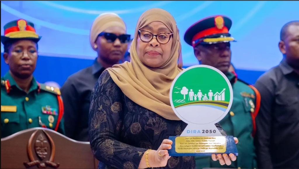 President Samia Suluhu Hassan Launching Vision 2050